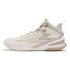 Scarpe da Basket 361 BIG3 5.0 Pro PE Ammortizzazione Antiscivolo Resistenti all'Usura Mid-Top Piastra in Carbonio Uomo Bianco Rosa 672431121-5