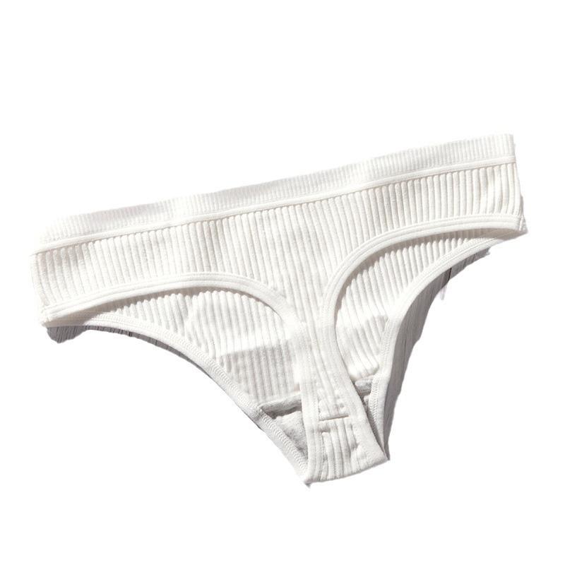 5 Pezzi Cotone Puro Sexy Perizoma Donna Vita Bassa Donna Comodo e Traspirante Intimo a T Intimo Perizoma Donna
