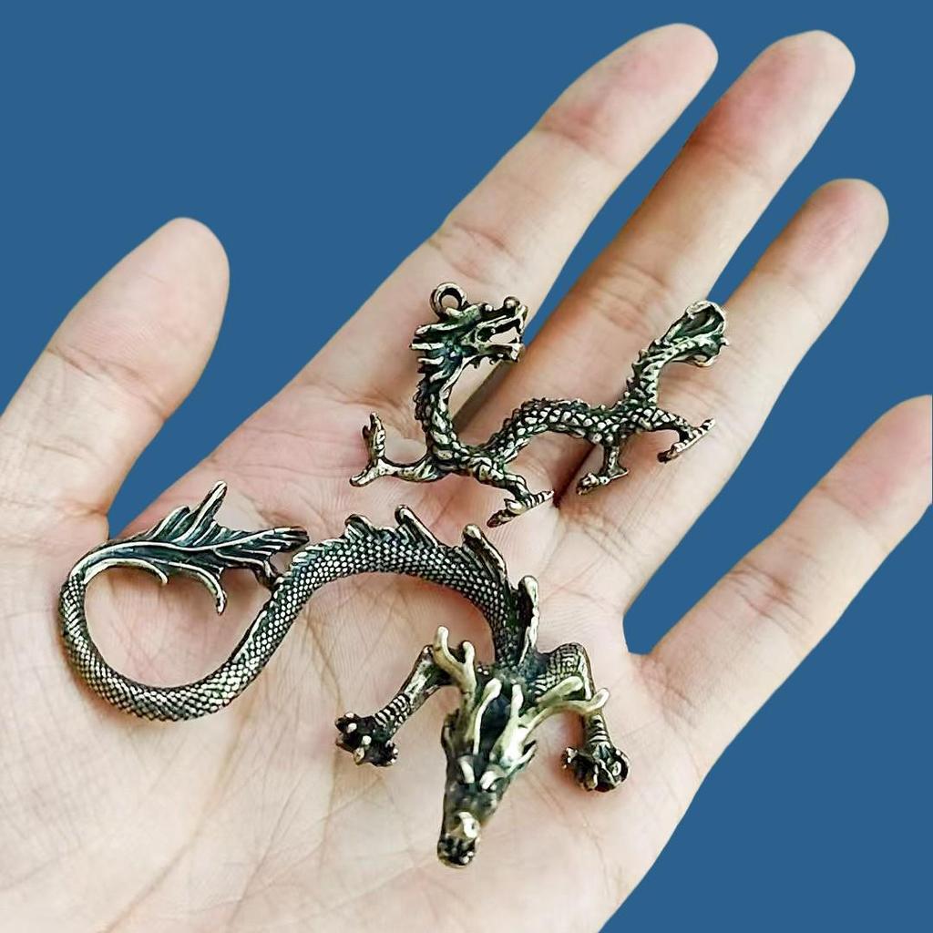 Metal 3D Zodiac Figurines & Keychain Pendants