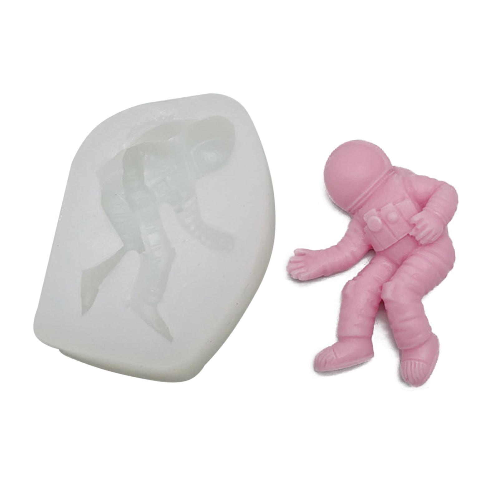 

3D Космічний корабель Свічка Декоративна прикраса Силіконова форма підходить для епоксидної смоли Саморобні ремесла Виготовлення ювелірних виробів Домашній декор 6