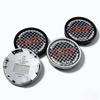 4 szt. 58 mm 53 mm Kołpaki Środkowe Kół Samochodowych Z Logo Volk Rays Emblemat Odznaka Kołpak Piasty Pokrywa Przeciwpyłowa Środka Felgi Zamiennik Akcesoria Piasty
