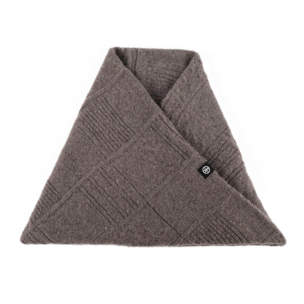 

Самонагревающийся немецкий бархатный шарф-манишка для защиты шеи женский теплый зимний уличный для катания ветрозащитный пуловер шарф вязаный ложный воротник 40cm*30cm