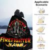 Fire Personalized Name Blanket Multi-purpose Customizable Blanket Soft Warm Cozy Versatile for Seaside Nap Bedding Couch Ideal for All Seasons