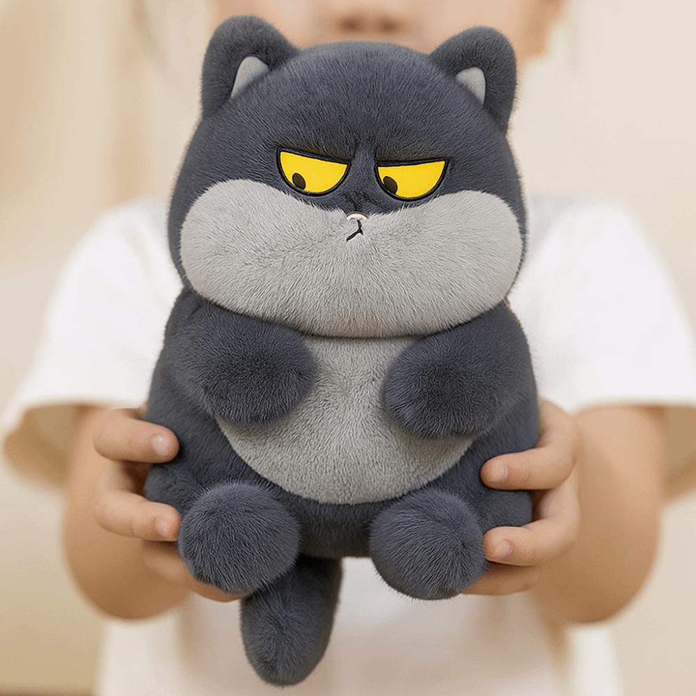 PP Cotton Cat Stuffed Animal Doll Interactive Kitty Stuffed Animals Toys  Birthday Gifts