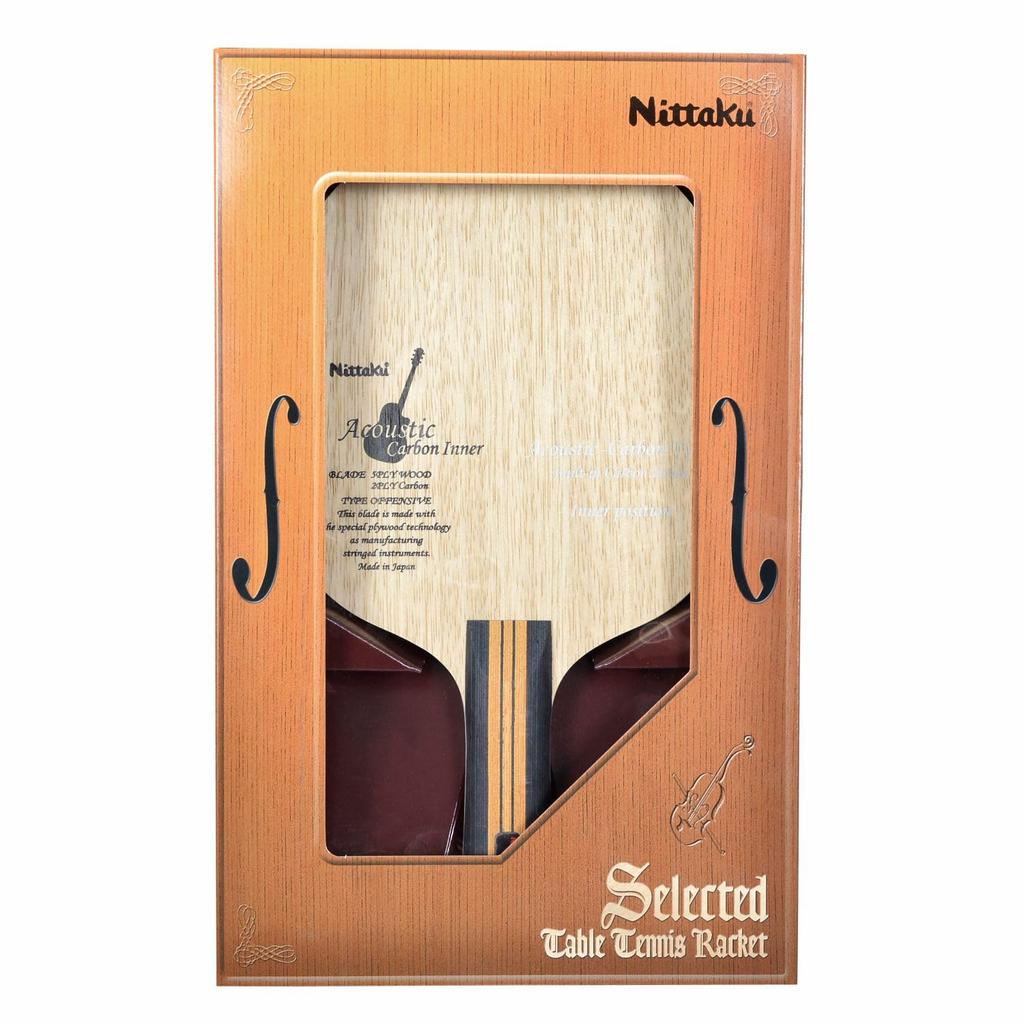 Nittaku Stolní tenisová pálka Accor Carbon Inner Shakehand Útočná Speciální materiál Flare NC-0403