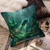 Subnautica Game Cover Pillow Covers Cartoon Sofa Decorative Home Double-sided Printing Short Plush Cute Cushion Cover