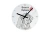 Italian Pointing Dog, Bracco Italiano – Wall Clock with a Dog, Shelf Clock with a Print |