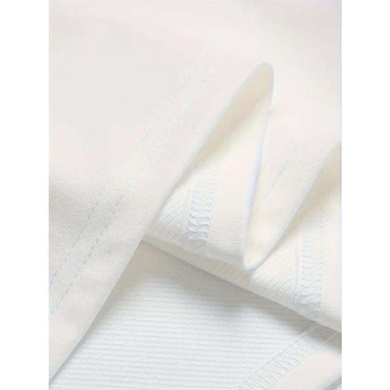 Men's Short Sleeve T-Shirt, Regular Fit, Surf Symbol Print, Fashion Casual Round Neck Top, Spring/Summer Outdoor Men's Wear