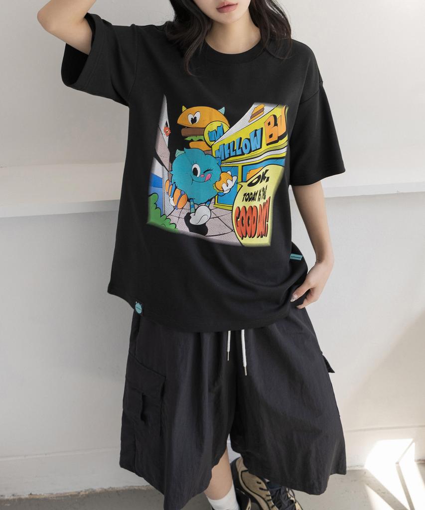 Ejeuaiwon Good Day Regular Fit Short Sleeve T-Shirt