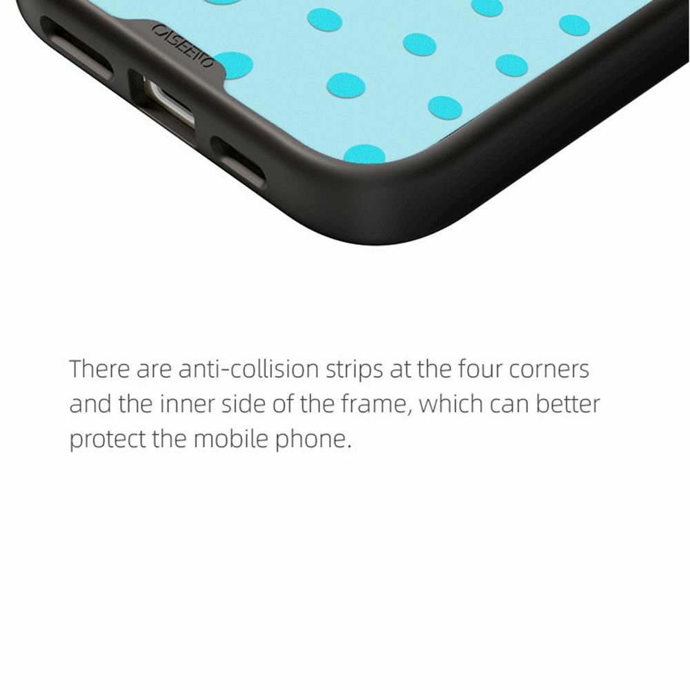 CASEEVO For iPhone 14 Pro Max Case Compatible with MagSafe TPU Acrylic Cover with Interchangeable Dots Backplate