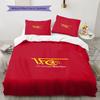 Union Legacy Bettwäsche Steppdecke Set Bettdeckenbezug Kissenbezug Heimdekoration Geburtstagsgeschenk (1 Bettbezug + 2 Kissenbezüge, ohne Füllung)