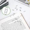 100PCS Metal Mini Paper Clips 0.6inch (15mm) Small Paperclips Super Cute Tiny Paperclips Finish Steel Tiny Paper Clips Journaling Decorative Small