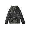 Skechers Sports Lifestyle Series Camouflage Warm Water-Resistant Hooded Down Jacket Men outerwear Black Green L423M081-03PY