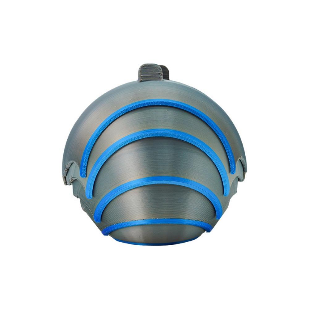 

Plastic Sundry Storage Box Cute Foldable Storage Box Funny Spherical Snack Organizer Desktop серый