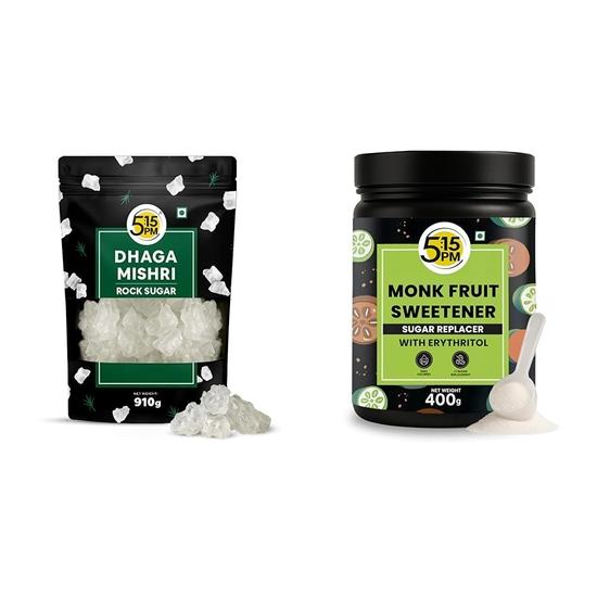 

5:15PM Нить Мишри 910 г и Порошковый подсластитель из плодов монаха 400 г