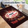 Custom Text Printed Rug PSV Eindhoven FC Non Slip Floor Carpet For Home Room Decor