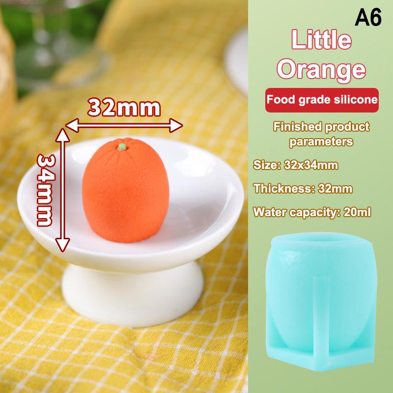 .1pc Cake Mold Ice Cream Mold Mousse Desserts Cake Decorating Tools 3D Fruit Shape Silicone Mold Reusable Kitchen Tools For Home