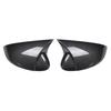 For VW Volkswagen Golf 6 MK6 GTI GTD 2009-2013 Car Rearview Side Mirror Cover Wing Cap Exterior Door Case Trim Carbon Fiber Look