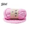 Hand-knit Woven Thread Yarn DIY Crochet Blanket Braided Thick Basket Cloth Fancy