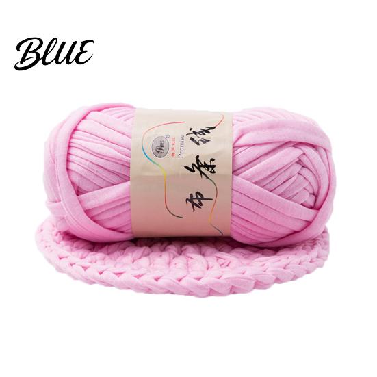 Hand-knit Woven Thread Yarn DIY Crochet Blanket Braided Thick Basket Cloth Fancy