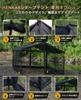 GOGlamping HENKAKU Tarp Tent TC DIY Wall Options [Mesh/TPU/Oxford] [Front/Side] DIY Square Tarp TC Tarp for Solo Camping, Compact, and Outdoor Use