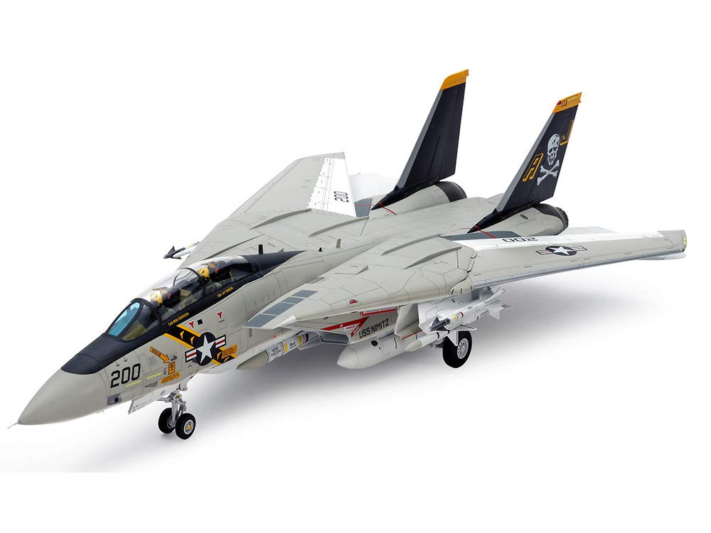 Tamiya 1/48 Masterpiece Aircraft Series No. 114 Grumman F-14A Tomcat Plastic Model 61114