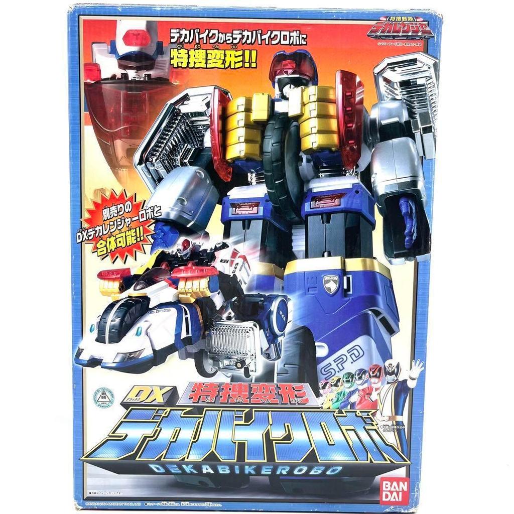 [USED] Rare Bandai Tokusou Sentai Dekaranger Robo Deka Bike Robo with box