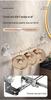 Suction Cup Rotatable Towel Rack: No-Drill, Retractable, Movable Bathroom Storage