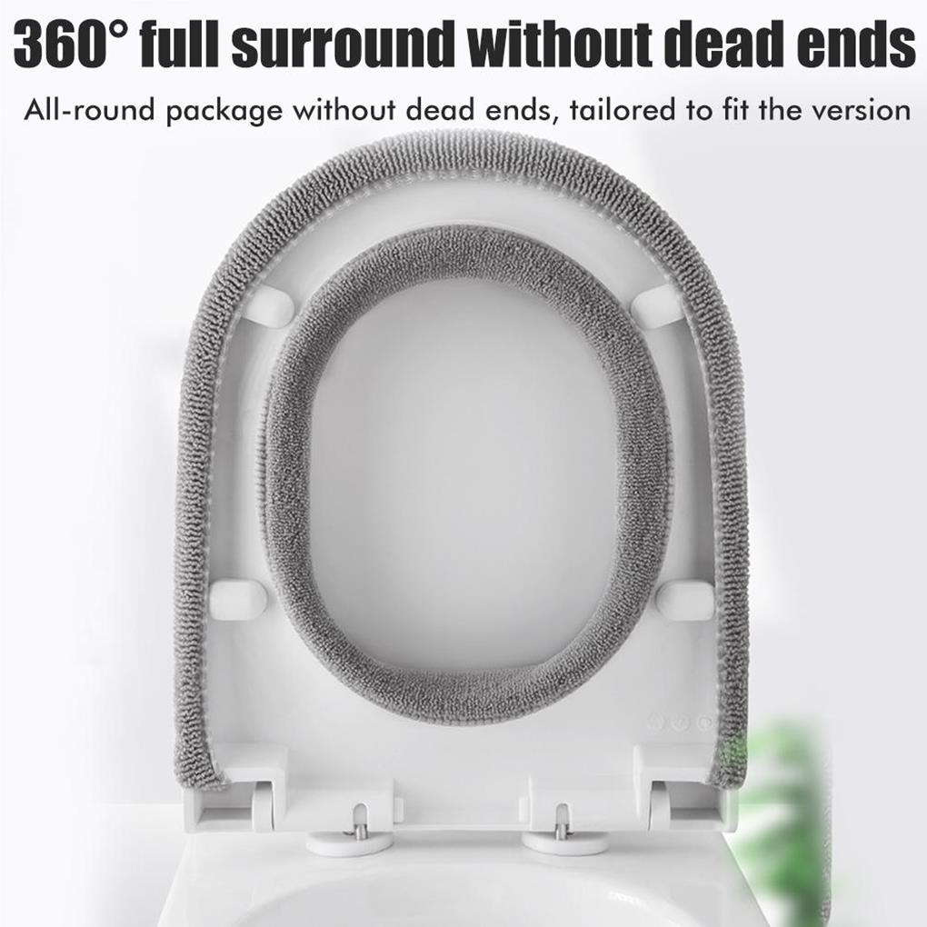 Toilettensitzkissenmatte Langlebig Mehrfarbig Warmhalten