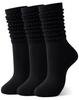 Yawlsow Loose Socks Free Black (JP, Alphabet, Size, Regular, Standard, X3)