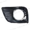 For Toyota Land Cruiser Prado FJ150 LC150 2010-2017 Front Bumper Fog Light Lamp Trim Frame Cover Cap Hood Lid Bezel Chrome