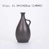 Modern White Ceramic Vase for Small Fresh or Dry Flowers - Dining Table & Living Room Decor