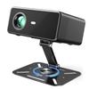 360 Degree Rotating Projector Mount Holder Heavy Duty Metal Desk Stand With 3kg Weight Capacity For Home Theater Office