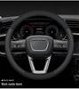 Genuine Leather Non-Slip Steering Wheel Cover for Jaguar XF, F-PACE, XEL, XFL, XJ, XE – All Seasons