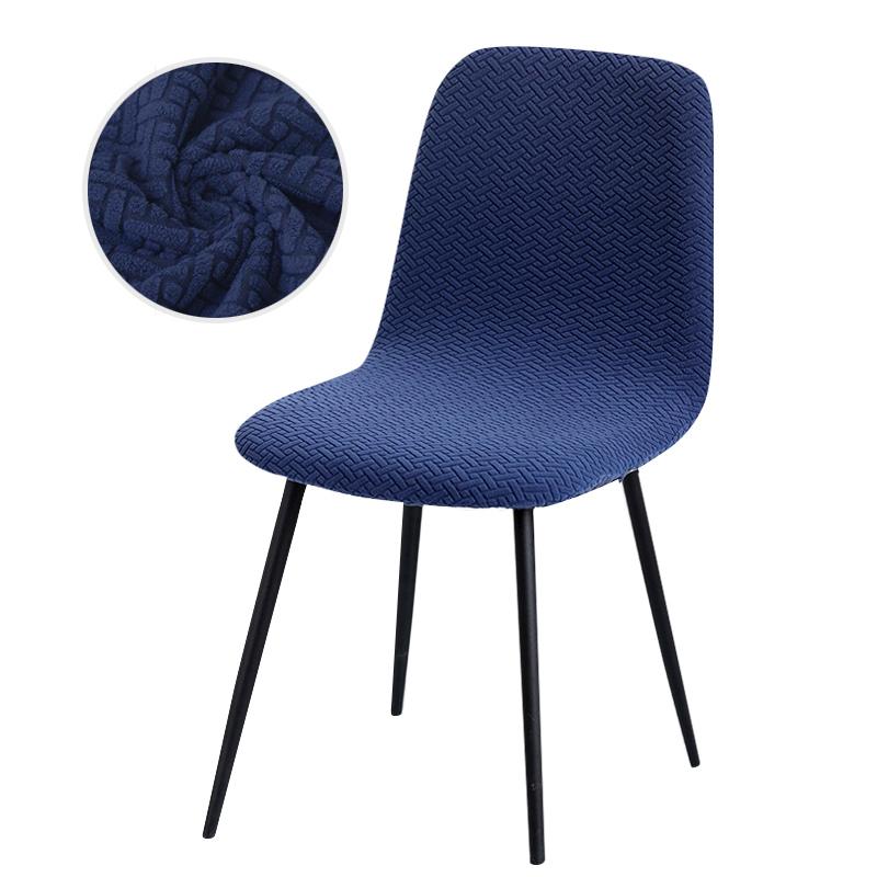Samtstoff, 23 Farben, Stuhlbezug mit kurzer Rückenlehne, kleine Stuhlbezüge, Barstuhl-Sitzbezug für Esszimmer, Zuhause, 1/2/4/6 Stück