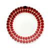 Arabia Tuokio Plate, 20cm, Red, 24h, 1055226 (100764) [Parallel Import]
