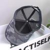 Big Size Mesh Hard Top Baseball Cap For Men Summer Breathable Outdoor Riding Trend Shading Sun Protection Cap Male 62Cm