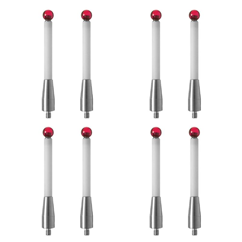 8 Stück CMM Taststift 6 mm Kugelspitze CMM Kontakt-Taststifte Schaft Taststift Prüfzubehör Für Renishaw A-5000-3709-B61B