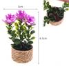 Mini Cute Green Plant Pot  Flowervase Simulation Potted Plants Miniature Doll House Furniture Home Decoration