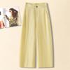 Cotton and Linen Wide-leg Casual Pants Women's 1116 Summer New Loose and Drape Feeling Thin Tencel Linen Straight-leg Pants