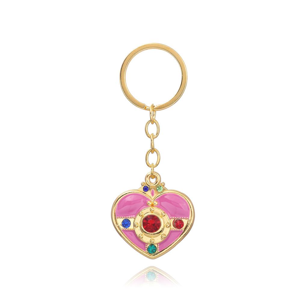 Sailor Moon Magisches Verwandlungs-Halskette Mit Legierungs-Anhänger Für Cosplay-Fans