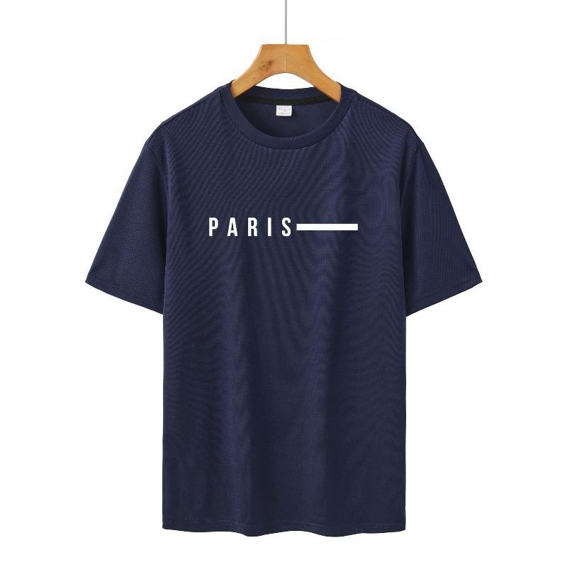 Hauts décontractés amples à manches courtes pour hommes T-shirts confortables en pur coton pour hommes