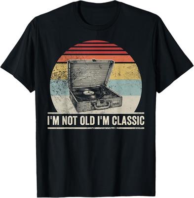 Ich bin nicht alt, ich bin ein klassischer Plattenspieler T-Shirt