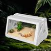 Desktop Pet Enclosure Sturdy Reptile Habitat High Ventilation