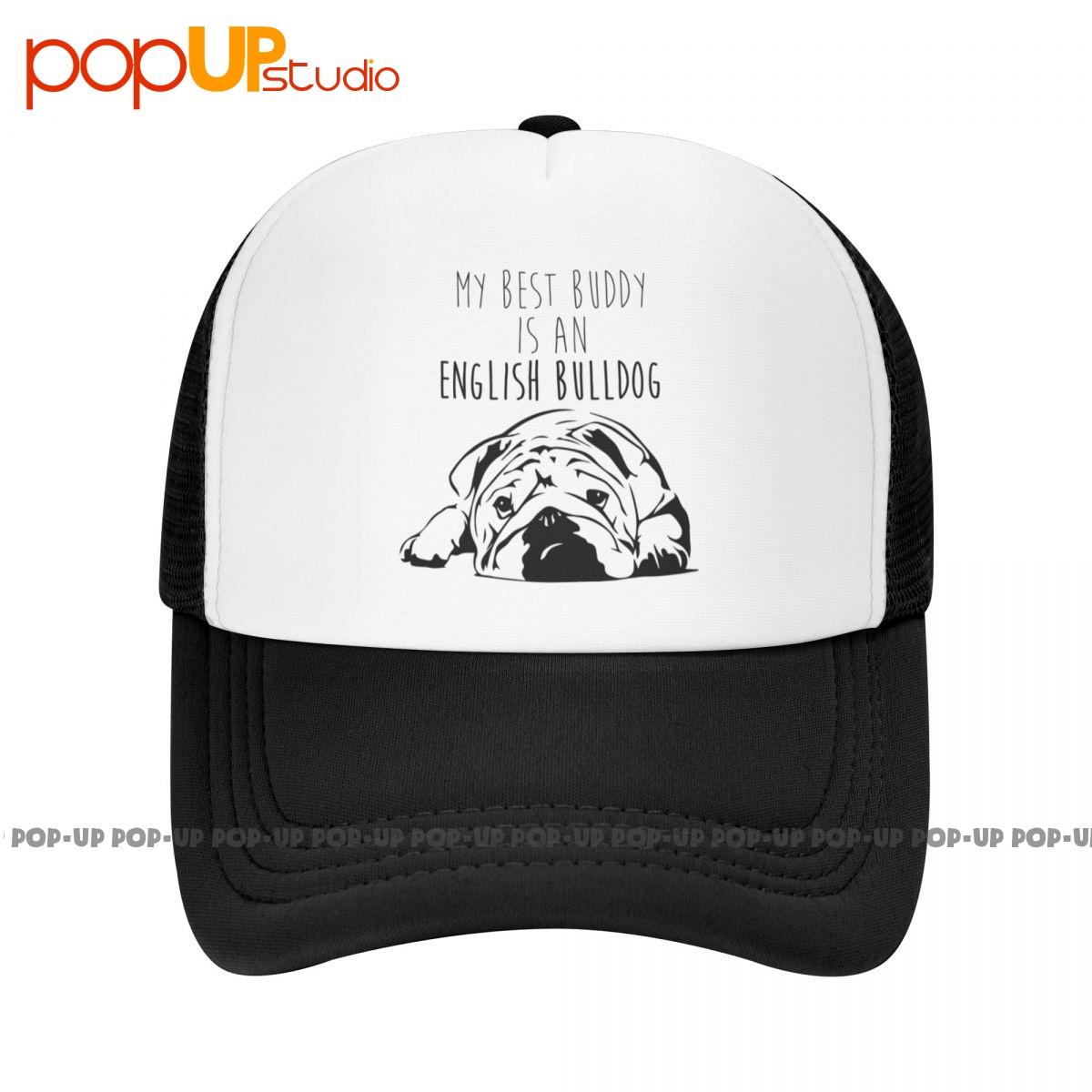 

Мой лучший друг - английский бульдог, бульдог, английский бульдог, бейсболка, дышащие шляпы