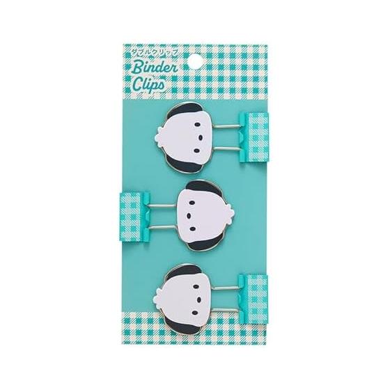 Набор двойных зажимов Sanrio из 3 штук Pochacco ABS/Сталь 615510