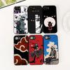 Cover for Apple iPhone 12 13 Pro XS Max Mini ProMax X XR Air 13Pro Phone Case Kakashi Akatsuki Narutos Uchiha Itachi