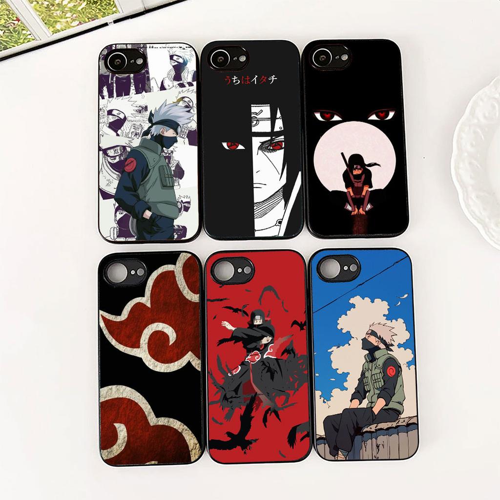 Cover for Apple iPhone 12 13 Pro XS Max Mini ProMax X XR Air 13Pro Phone Case Kakashi Akatsuki Narutos Uchiha Itachi