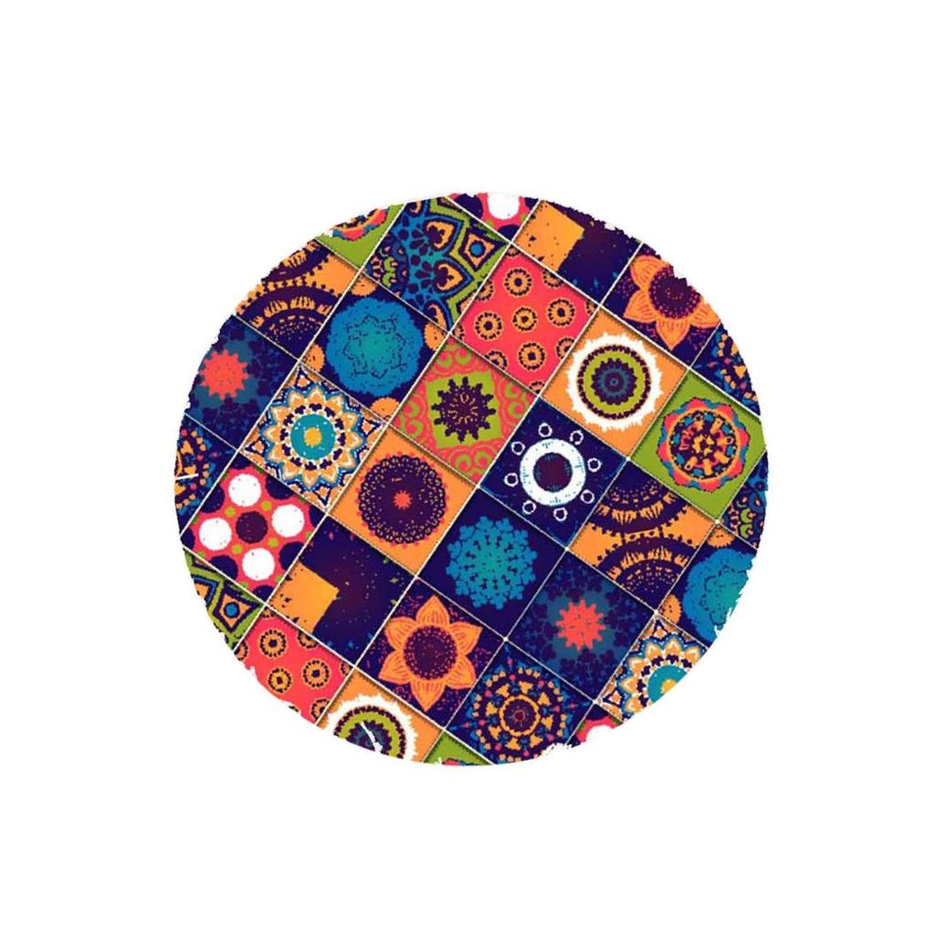 Tischdecken mit elastischem Rand und wasserfester Rückseite 