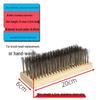 Stainless Steel Long-Handled Moss Removal Floor Brush